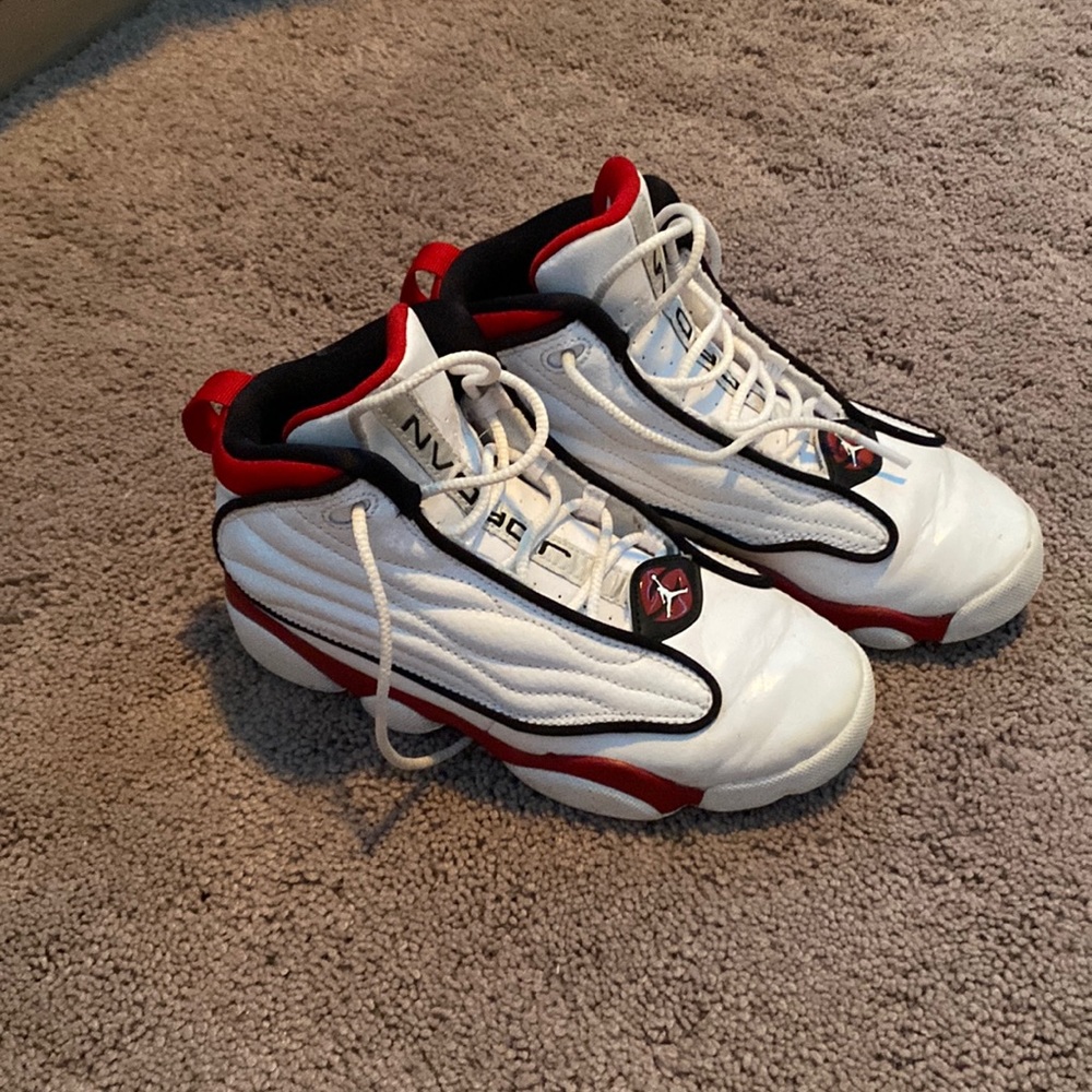 Jordan shoes,Jordan,Youth1,Red white black